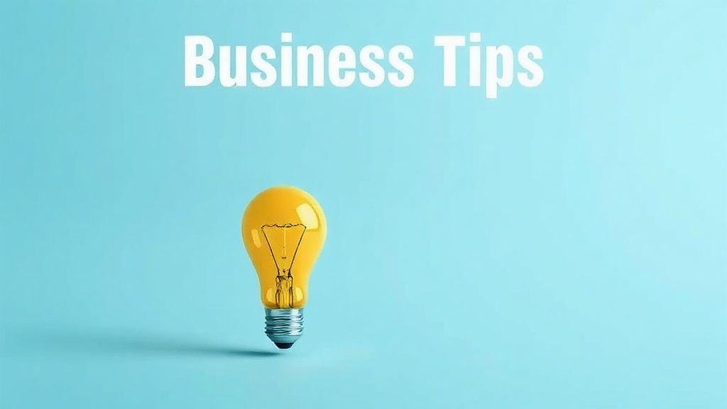 business tips image
